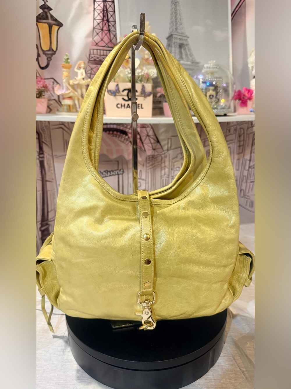 EUC💞BOTKIER hobo green lime!!!